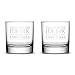 Premium Game of Thrones Whiskey Glasses, Set of 2, Thats What I Do I Drink and I Know Things, Hand Etched 10oz Rocks Glass, Made in USA, Highball Gifts, Sand Carved by Integrity Bottles