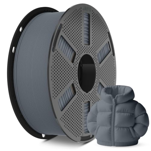 JAYO Matte PLA 3D Printer Filament 1.75mm, 1.1KG Grey
