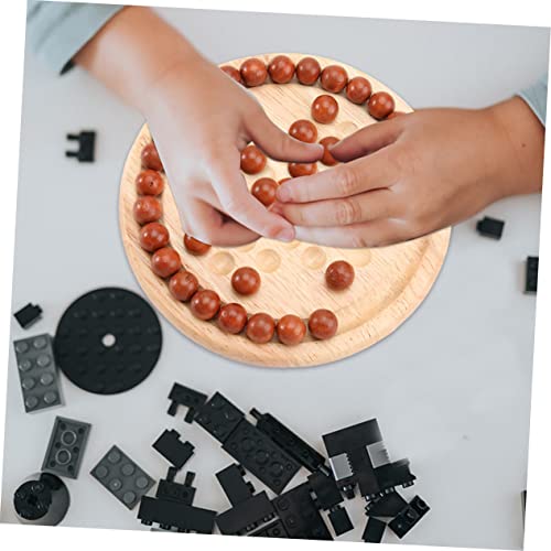 Jeu d'échecs en bois pour stimuler la concentration des enfants - 5
