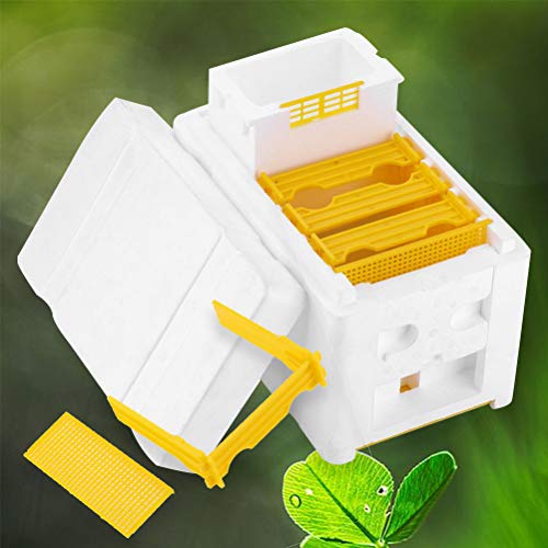 Yardwe Bienenstock Bienenbox Bienenkasten Schaum Bienenkönigin Box Bienenzucht Zubehör Imkerei Werkzeug für Imkerstarter – Bild 6