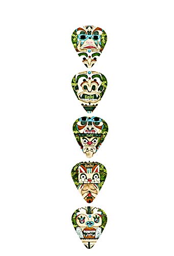 KEIKI "Totem" Picks - 25 pcs. (KPTM-25RF), medium