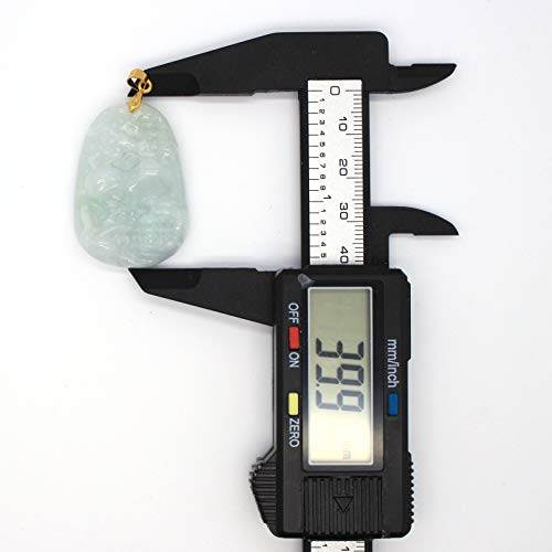 Pendentif en jadéite type A paysage bijou jade véritable - 7