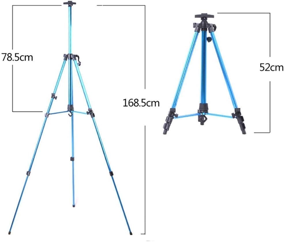 Artist Easel Stand, Painting Artist Easel Stand Display Easel Drawing Board Easels Aluminum Alloy Portable Sketching Easel, Stand-Type Student Adult Watercolor Display Easel, Foldable Painting Easel,