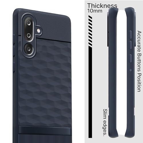 Image of amazon basics TPU Soft Back Cover for Samsung Galaxy M36 5G | Full Camera Protection | Flexible Shockproof Back Case for Samsung Galaxy M36 5G (Blue)