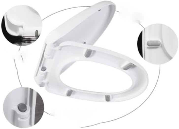 O Type Toilet Parts Slow Down Seats Thickened Bidet Seat