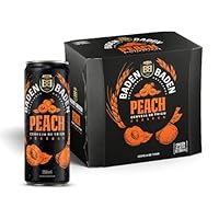Baden Baden Cerveja Peach, Pack 6 Latas 350ml