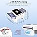 Card Shuffler, Rechargeable Automatic Card Shuffler, Portable Electric Shuffling Machine 1-2 Decks, Low Noise, Playing Cards Shuffler with Dual Modes for Poker, UNO, Blackjack, Skip-Bo, Phase 10