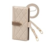 [Elegante] 公式 Quilting 2way Shoulder Google Pixel 9a 用 ケース 手帳型 ショルダー スマホケース 首掛け 肩掛け 縦向き 横向き カード 収納 キルティング スマホ ショルダー グーグルピクセル9a ケース 用 ライトグレージュ [LL] H159