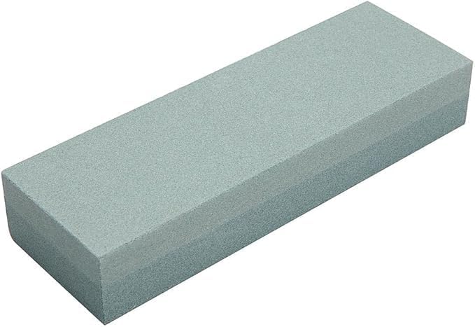 MR. DIY Crafts 2 Pcs, Double-Sided Extra Big Size Knife Sharpener Household Kitchen Knife Grinding Sharpening Glass Dressing Stone Oil Stone. (2, Light Green, 20x5x2.5cm)