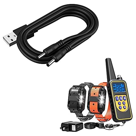 Funnipets Dog Training Collar 2 Pack and Charging Cable 880V Cover