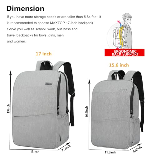 Image of Travel Laptop Backpack with USB Charging Port+Anti-Theft[Water Resistant] College School Bookbag Fits 16 Inch Laptop