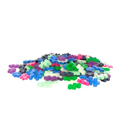 PLUS PLUS Building Blocks Toy, 240 pc Kids Construction Toys, Creative Learning Resources and STEM Play for Home and Travel - Image 3