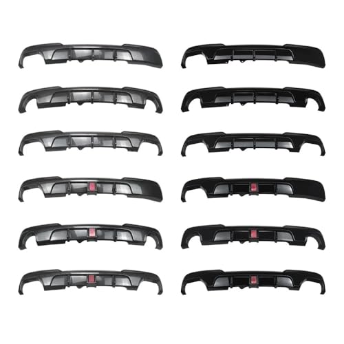 Difusor trasero BMW F10 M Sport labio parachoques faldón divisor posterior Serie 5 2011-2017 3