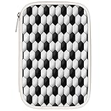 Tamaño: 5.9 x 9 x 1.2 pulgadas; espacioso espacio para borradores, tijeras, ceras, línea de datos, bolígrafos y lápices y mucho más. (Solo funda, lápices no incluidos)