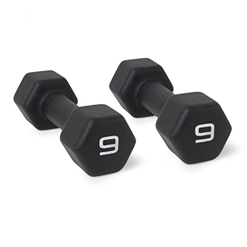 Cap Barbell 100LB Hex Dumbbell Set With Rubber Grip Handle - View #9