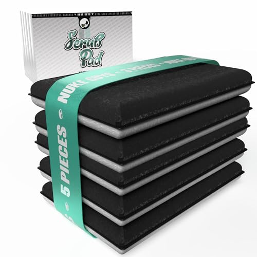 Bild: Nuke Guys Interior Scrub Pad 5X | Auto Innenreiniger Pad f�r einen porentief reinen Innenraum | Innovative Nylonfasern entfernen hartn�ckigen Schmutz aus Kunststoff Leder Polster f�r 22,90 EUR  bei Amazon