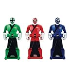 Power Rangers Super Megaforce - Samurai Legendary Ranger Key Pack, Red/Blue/Green
