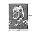 Produktbild FTHKK Reiseschuh Aufbewahrungstasche, 10 PCS Bundle Mundbeutel für Schuhe Wasserdichtes Paket Gepäck Home Organizer Transparenter Staubbeutel