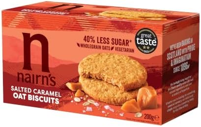 Nairn's Salted Caramel Oat Biscuits (200gm)