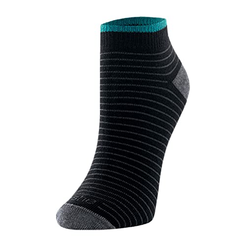 Meia Meia Sapatilha Listrada , She, Feminino, Preto, 34-39