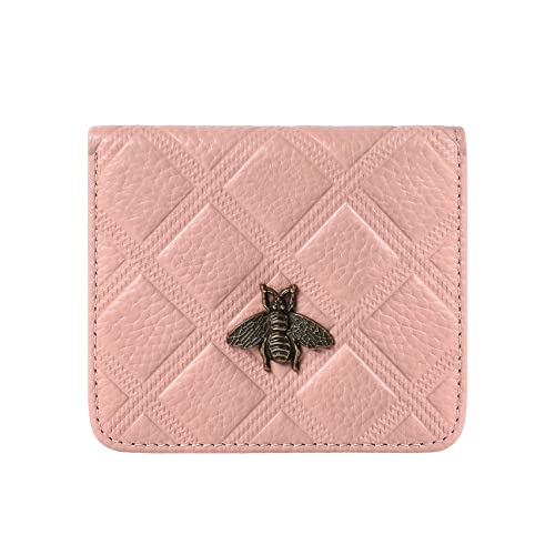 Image of Womens Wallet RFID Blocking Small Compact Bifold Genuine Leather Pocket Wallet Mini Wallets for Women Ladies Purse