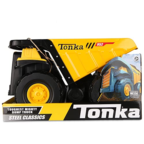 Tonka - Steel Classics Toughest Mighty Dump Truck #TOP6