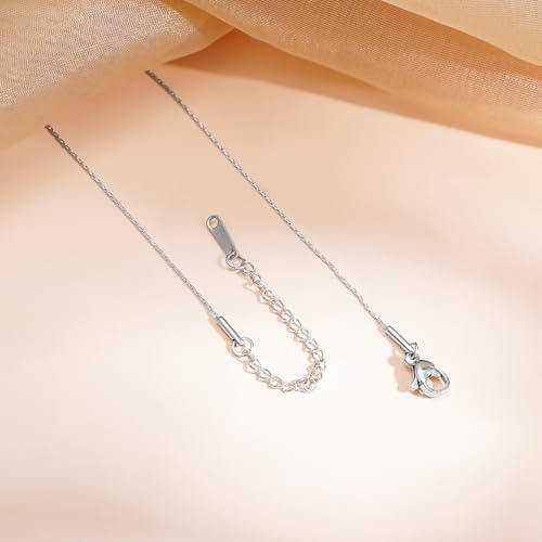 Image of Rubans Demi Fine Stainless Steel Pendant Chain Daily Gift for Women & Girls