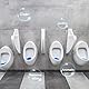 20 Stück Urinalsieb mit Duft, Spritzschutz Universal- Urinalsieb mit Duft, Urinalsieb Geruchsentferner Pissoir Einsatz für öffentliche Toiletten in Hotels Einkaufszentren Schulen und Anderen Orten