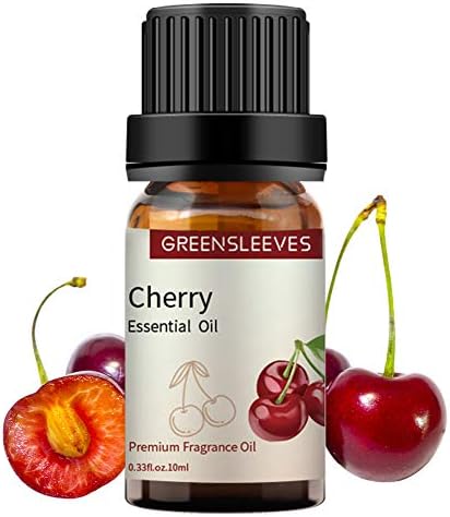 GREENSLEEVES Cherry Essential Oil, 10ml Pure Plant-Based Fragrance Oil for Aromatherapy, Essential Oils for Diffuser, Air Freshener, Massage, Bath Bomb, Scented Candle Soap Making — view 6