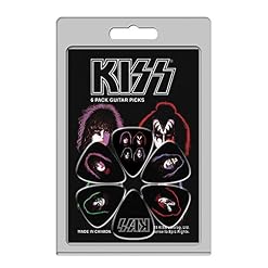 Perri’s Leathers LP-KISS1 Médiators de Guitare - Les Beatles, Paul McCartney, John Lennon, RIngo Starr, George Harrison