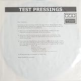 test pressing vinyl for sale  Testpressing#002