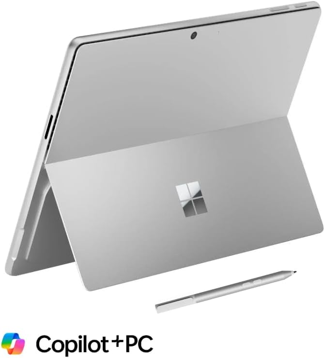 Microsoft Surface Pro 11 Bundle, 2-in-1 Tablet with Pro Keyboard and Surface Pen, Copilot+ PC, 13" Touchscreen OLED, Snapdragon X Elite, 16GB RAM, 512GB SSD, Windows 11 Pro, Platinum