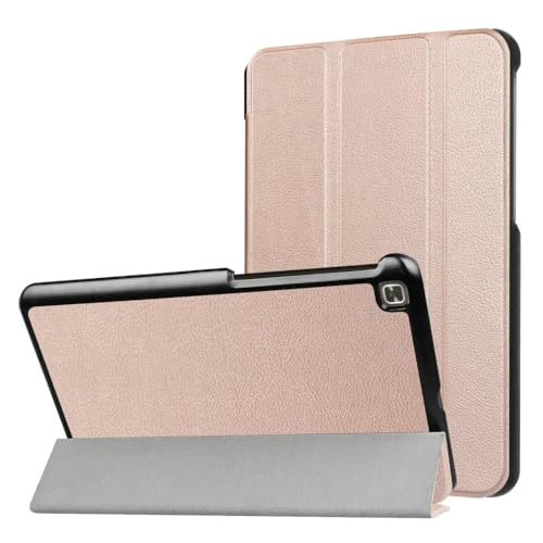 ZZOUGYY Tablet Cover for LG G Pad X2 8.0 Plus V530 /X II 8.0+ V533,Ultra Slim Folio Stand Lightweight Leather Case for LG G Pad 4 8.0 P530 / Gpad IV 8.0 FHD LTE P530L (Gold)