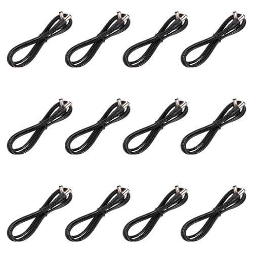 Câbles d'alimentation DC 5,5 x 2,1 mm : câble réduction bruit guitare électrique