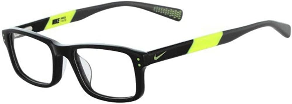 NIKE Eyeglasses 5537 001 Black/Volt