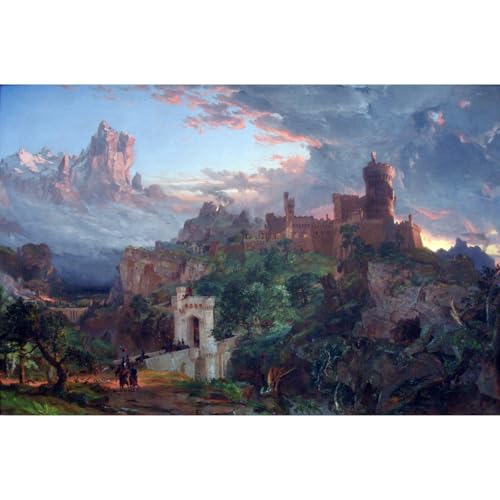 The Spirit of War Jasper Francis Cropsey poster roulé 76x101 cm