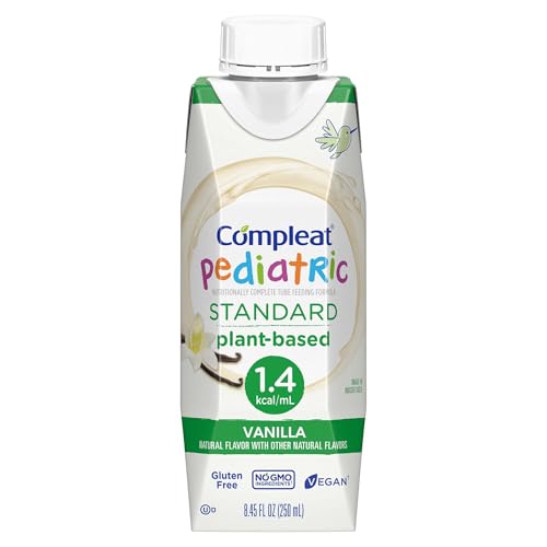 Compleat Pediatric Standard 1.4 Cal Pediatric Oral Supplement Vanilla 8.45 oz Carton 24 Ct