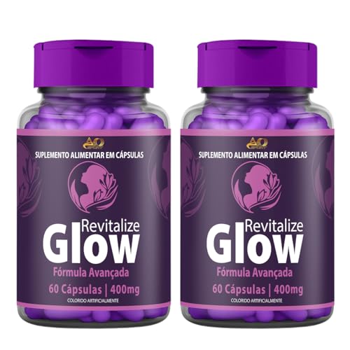 Kit 2 Suplemento Revitalize Glow Pele Jovem – Colágeno Verisol + ...