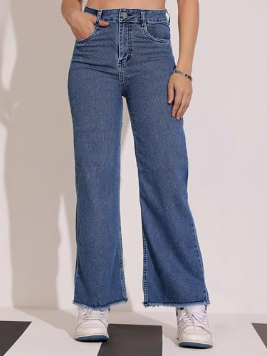 Image of Dolce Crudo High Rise Bootcut Jeans for Women