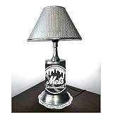 Sports Table Lamp with Shade, a Team Plate Rolled in on The lamp Base, NeYoMe, New York