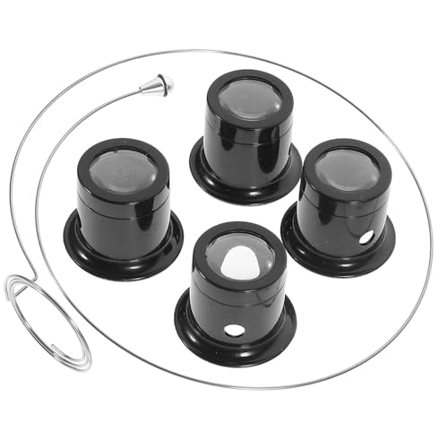 Zerodeko 10x Magnifying Glass Loupe Headset with 4 Lenses