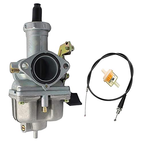 Carburetor Carb With Throttle Cable Compatible with Honda ATV Fourtrax 200 TRX200SX TRX200 TRX200D 4 Wheeler Quad 1984