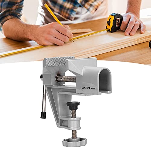 Preisvergleich Produktbild Eulbevoli Schraubstock, Aluminiumlegierung Tischschraubstock Aluminium-Druckgusslegierung für Bearbeitungs- und Wartungsarbeiten