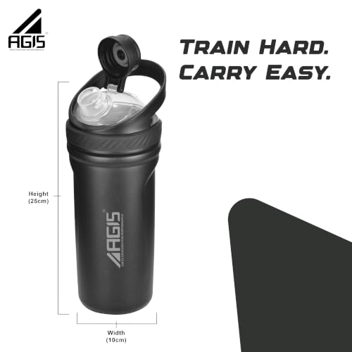 Image of AGIS Blender King Shaker Bottle for Protein Shakes | Leakproof | Bpa-Free