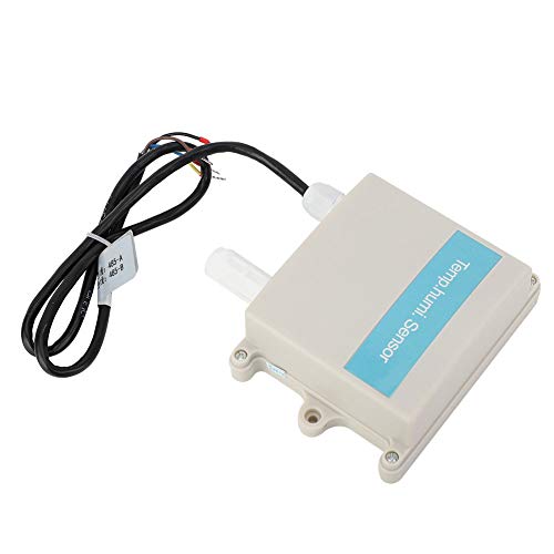 Temperature Humidity Transmitter, Wall-Mounted Easy Installation Space Saving High Precision Sensor Humidity Environment Test for Greenhouse