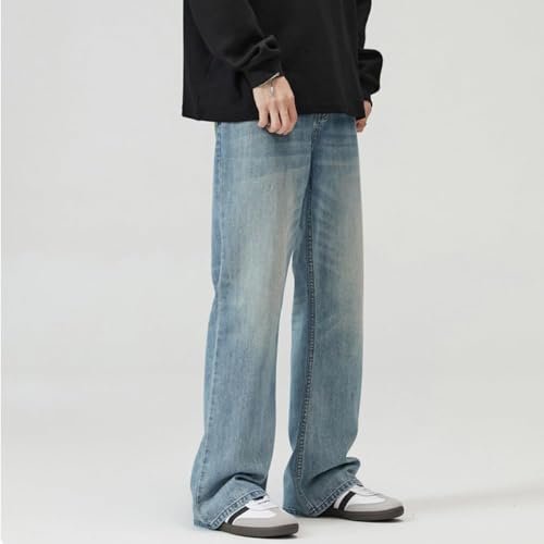 Mens Bell Bottom Jeans Y2k Flared Jeans Men Vintage Relaxed Fit Jeans Casual Regular Fit Flared Leg Denim Pants3