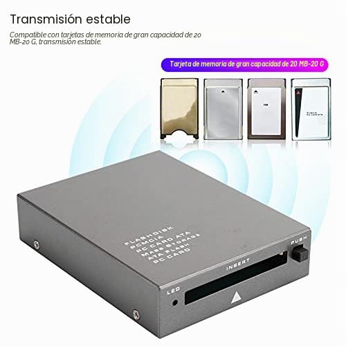 Lector de Tarjetas Pcmcia, Tarjeta Pcmcia, Iron Usb2.0 a Pc Ata, Lector de Tarjetas de Memoria Flash, Adaptador Plug and Play para Ordenador