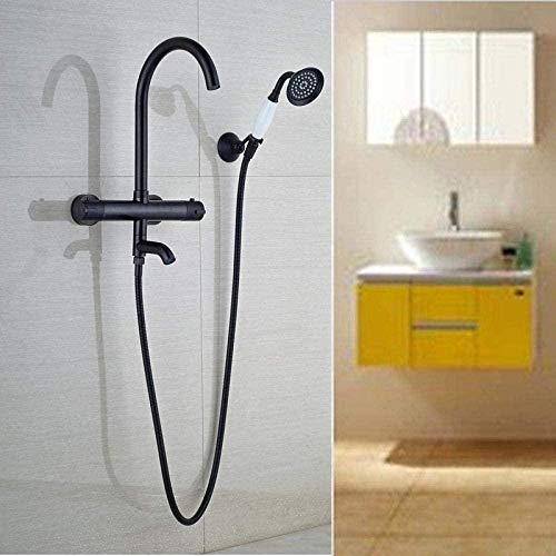 Système de douche vintage en bronze pour le bonheur d'une douche parfaite