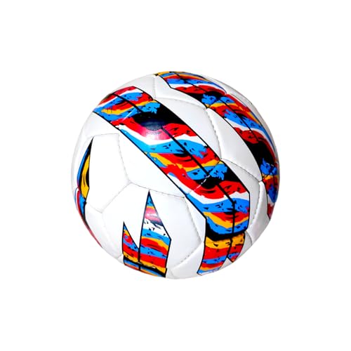 Image of SBG Football for All Ages, 32 Pannel Football, Hand Stitched for Soft and Wet Grounds, Match Ball,Size-5 (Premuim PU, White)