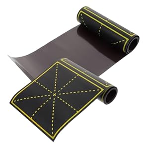 VOSAREA Tafelgitter Kreidetafel Selbstklebend 2 Streifen